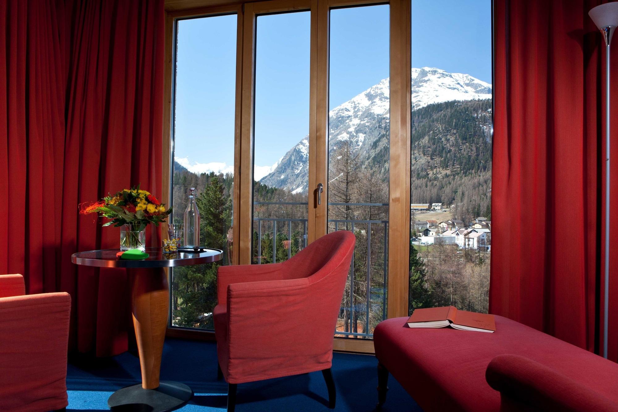 Hotel Saratz Pontresina Exterior foto