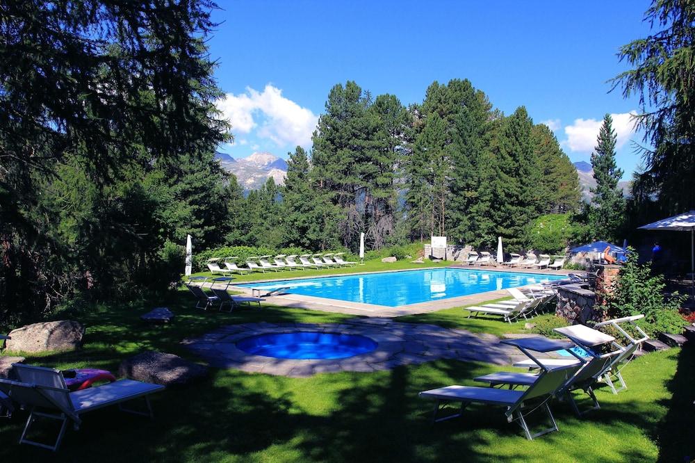 Hotel Saratz Pontresina Exterior foto