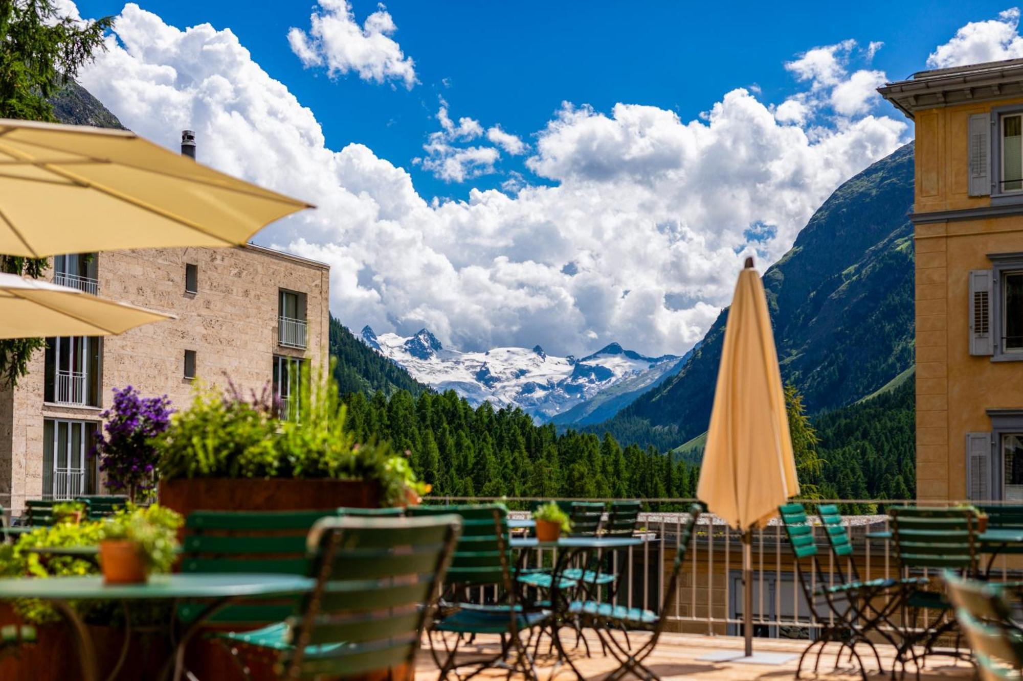 Hotel Saratz Pontresina Exterior foto