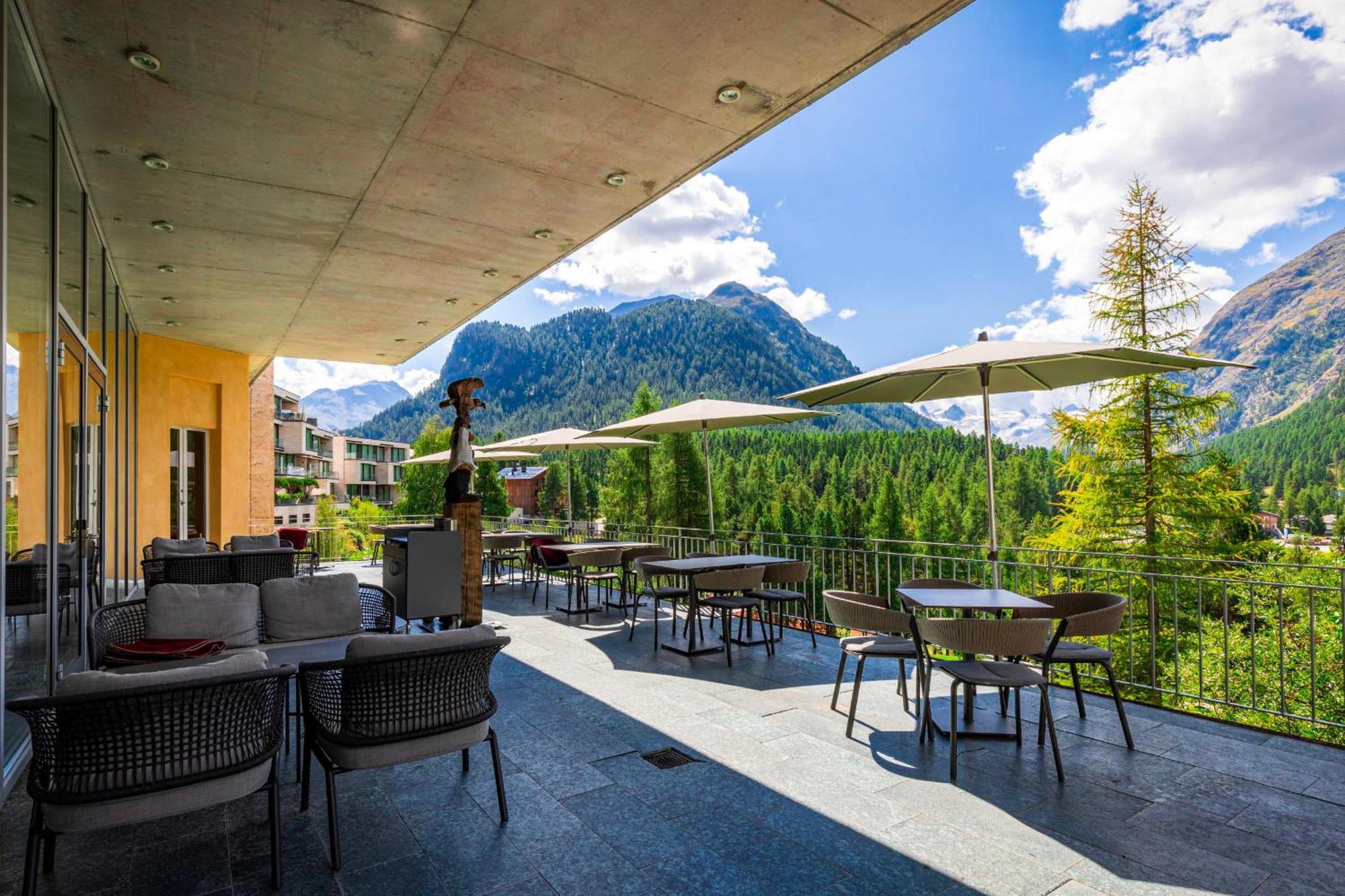 Hotel Saratz Pontresina Exterior foto